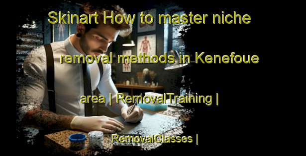 Skinart How to master niche removal methods in Kenefoue area | RemovalTraining | RemovalClasses | SkinartTraining-Côte d Ivoire